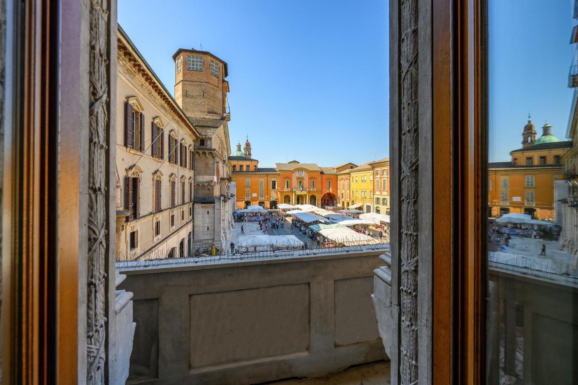 Hotel Posta Reggio Emilia Bagian luar foto